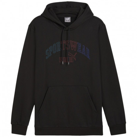 Bluza męska Puma Ess+ Logo LAB Gradient Hoodie FL czarna 681775 01 M