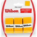 Owijka Wilson Pro Soft Absorbent Overgrip żółta 3szt WRZ4040GO