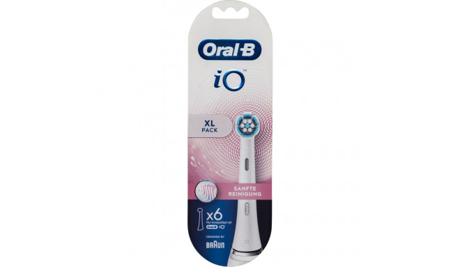 Oral-B iO Sanfte toothbrush tips 6 pcs.