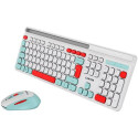 Canyon HSET-W5 keyboard Mouse included Home/Office RF Wireless QWERTY US English White