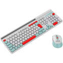 Canyon HSET-W5 keyboard Mouse included Home/Office RF Wireless QWERTY US English White