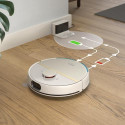 Philips 7000 series XU7000/02 robot vacuum 0.3 L Bagless Gold, White