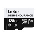 LEXAR MICROSDXC HIGH-ENDURANCE UHS-I/U3/10 R100/W45 (V30) 128GB
