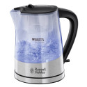 Russell Hobbs Purity electric kettle 1 L 2200 W Black, Silver, Transparent