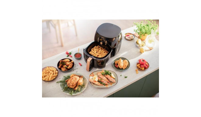 Philips HD9867/90 fryer Single 2200 W Hot air fryer Black, Copper