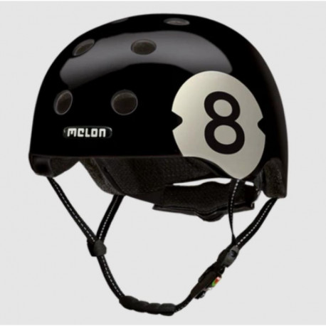 Kiiver MELON 8 Ball, must, M/L