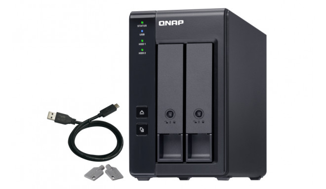 QNAP TR-002 RAID -laajennusyksikkö