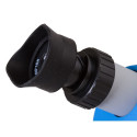 Microscope, Bresser Juniors 40x-640x BLUE with experiment kit, with phone adaptor