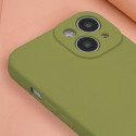 Silicon case for iPhone 13 6,1" olive