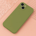 Silicon case for iPhone 13 6,1" olive