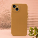 Silicon case for iPhone 16 6,1" caramel