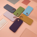 Silicon case for iPhone 16 6,1" plum