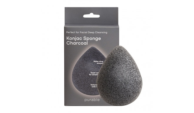 Holika Holika Konjac näopesukäsn söega Purable Konjac Sponge - Charcoal