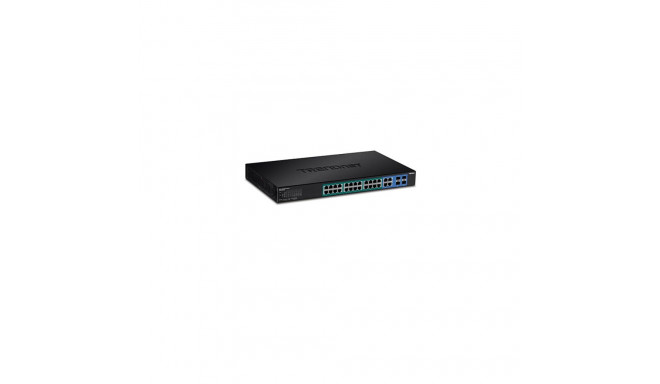 28-Port Gigabit Web Smart PoE+ Switch