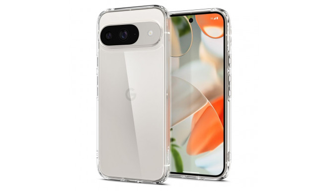 Kaitseümbris Ultra Hybrid, Google Pixel 9 Pro / Pixel 9, läbipaistev, Spigen