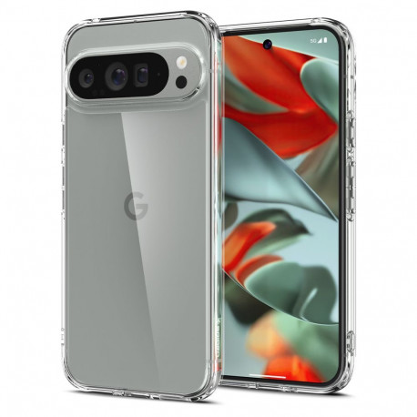 Kaitseümbris Ultra Hybrid, Google Pixel 9 Pro XL, läbipaistev, Spigen