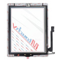 MUSTTBY Touch screen + back sticker + Home for iPAD 4 (black)