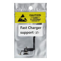 Charging flex USB for IPHONE X black (used)