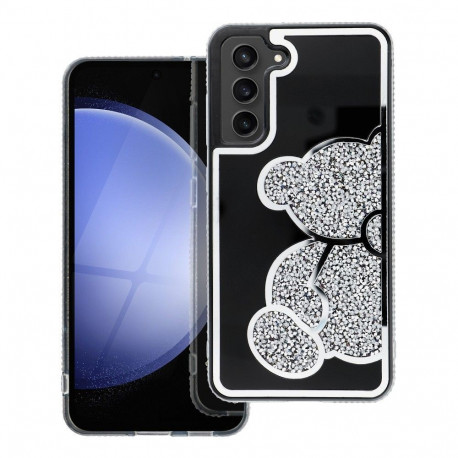 Case for Samsung A15 4G / A15 5G Teddy Bear silver