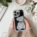 TEDDY BEAR Case for IPHONE 15 silver