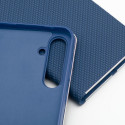 Forcell case Luna Book Carbon Samsung Galaxy S20 FE/S20 FE 5G, blue