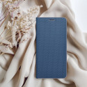 Forcell case Luna Book Carbon Samsung Galaxy S20 FE/S20 FE 5G, blue
