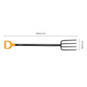 FORK SOLID METAL GARDEN 1070673