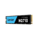 SSD|LEXAR|NQ710|500GB|Heatsink M.2|PCIe Gen4|NVMe|Write speed 1700 MBytes/sec|Read speed 4400 MBytes