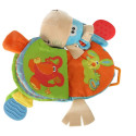 Sensory book rattle teether aas