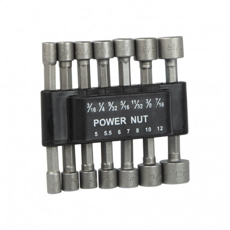 67-040# 14-osaline padrunvõtmete komplekt kruvikeerajale