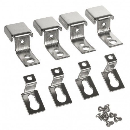 Uchwyt montażowy do paneli LED Maclean, do stropu/sufitu, z-shape, 595x595mm oraz 1195x295mm, MCE546