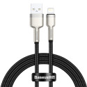 Kabel usb na lightning baseus cafule 2.4a 1m czarny