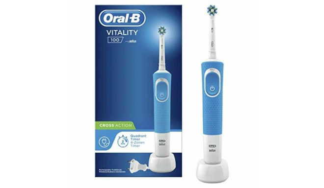 Электрическая зубная щетка + Сменные части Oral-B D100 VITALITY (1)