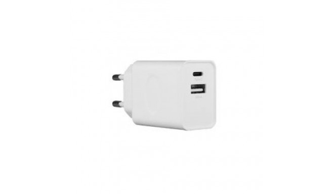 - H33AC-E10 33W Travel Charger Dual USB-A + USB-C White