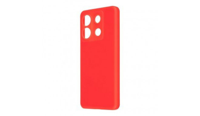 - OBAL:ME Matte TPU Cover for Xiaomi Redmi Note 13 Pro 5G Red