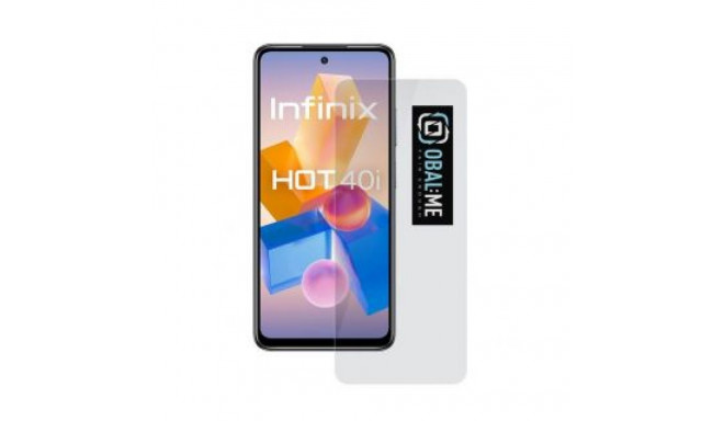 - OBAL:ME 2.5D Glass Screen Protector for Infinix Hot 40i Clear