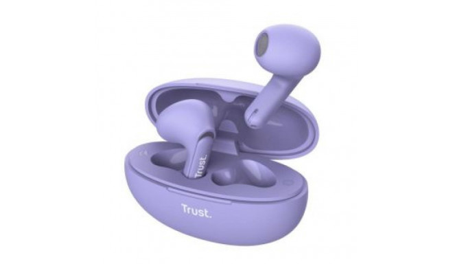 Trust HEADSET EARPHONES YAVI BT ENC/PURPLE 25299