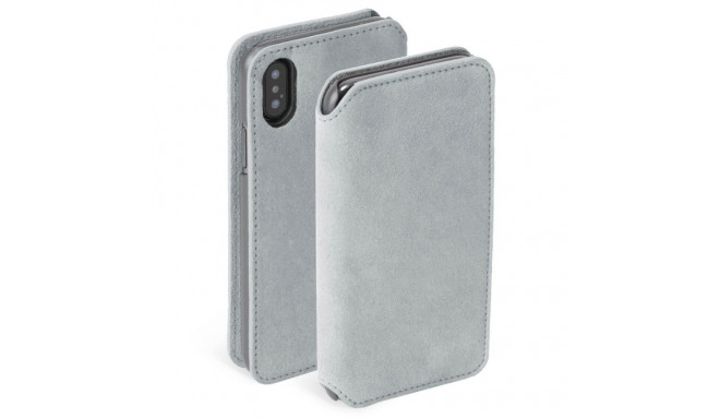 Krusell Apple Broby 4 Card SlimWallet Apple iPhone XS Max light grey