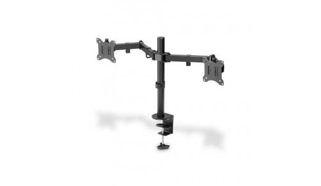 Digitus Dual Monitor Clamp Mount DA-90400 15-32 ", Maximum weight (capacity) 8 kg, Black