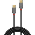 LINDY CABLE USB2 TYPE C 1M/ANTHRA 36871