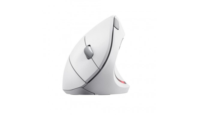 Trust MOUSE USB OPTICAL WRL VERTO/ERGONOMIC WHITE 25132