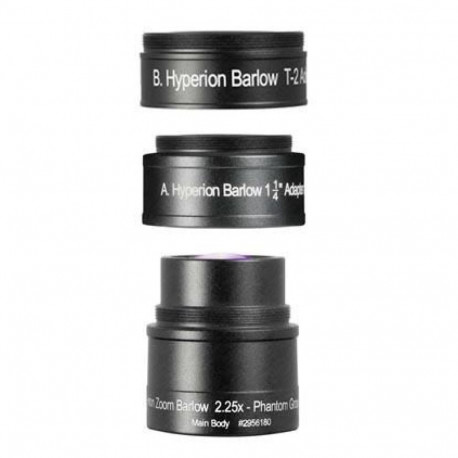 Barlow lääts Baader Hyperion Zoom 2.25x 1.25"