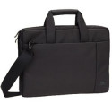Rivacase 8221 notebook case 33.8 cm (13.3") Briefcase Black
