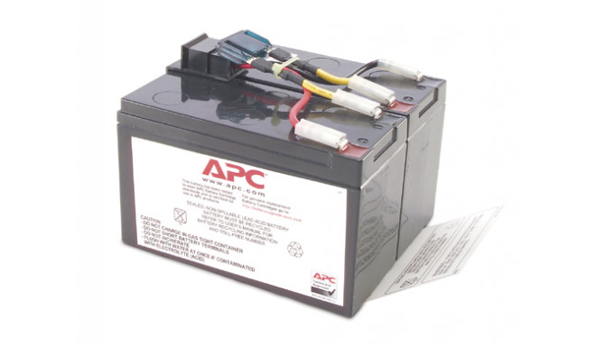 APC Replacement Battery Cartridge, VRLA battery, 7Ah, 24VDC, 2-year warranty