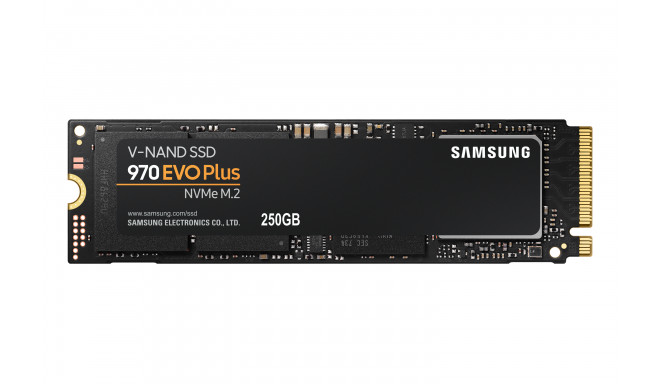 Samsung 970 EVO Plus M.2 250 GB PCI Express 3.0 NVMe V-NAND MLC