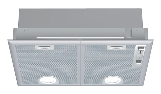 Siemens iQ300 LB55565 õhupuhasti 590 m³/h Integreeritav Roostevaba teras