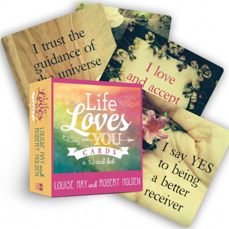 Hay House Life Loves You Affirmation Cards