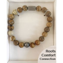 Lo Scarabeo Picture Jasper Crystal Bracelet