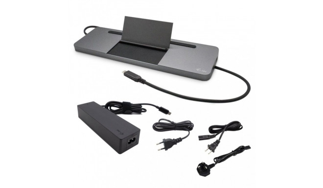 i-tec USB-C Metal 3 Dis play+Charger 100W