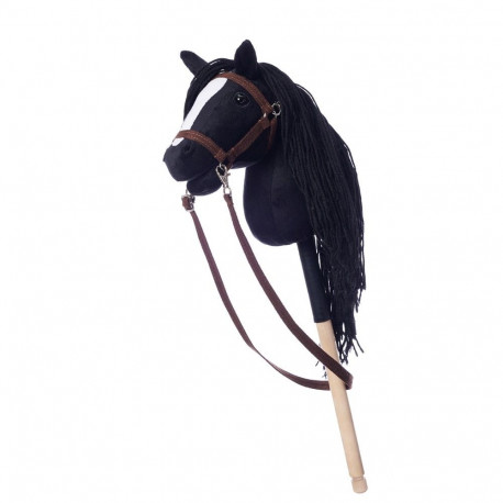 Horse on a stick HOPPIHORSE Hobby Horse A4 black